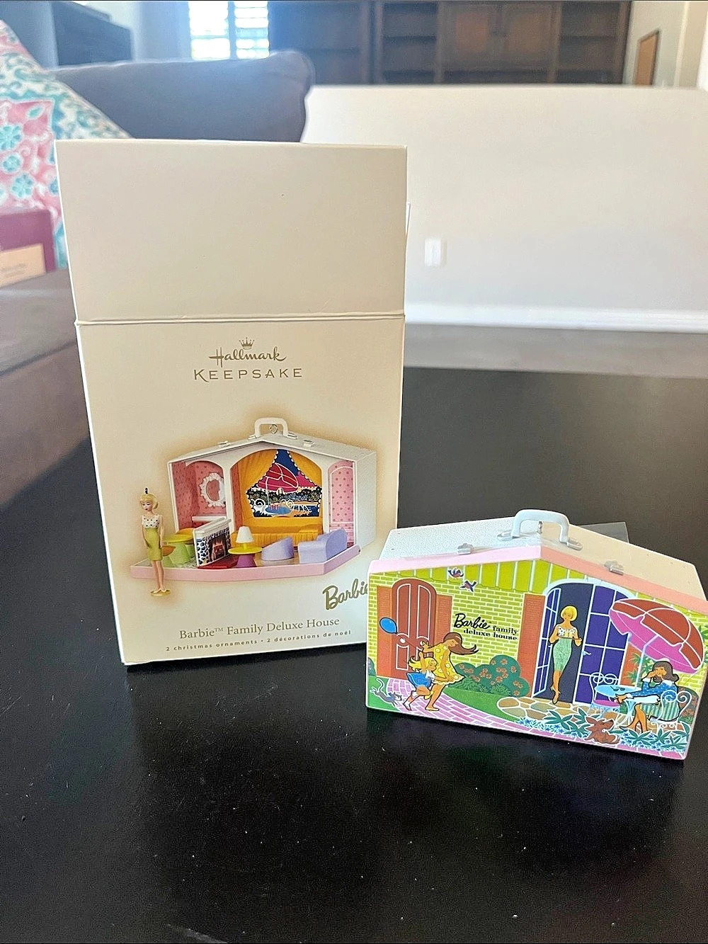 Hallmark Keepsake Ornament:
Madame Alexander Barbie’s Family Deluxe House Barbie